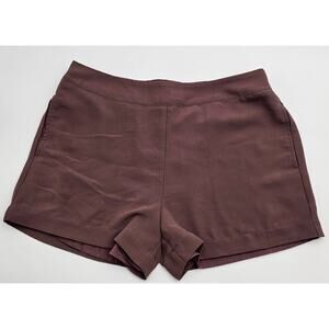 Naked Zebra Women's S Mauve Pull On Dress Shorts